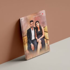 10 X 15 INCH CANVAS FRAME DIGITAL OIL PAINTING