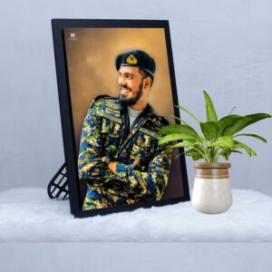 12 X 18 INCH EMBOSS DIGITAL OIL PAINTING